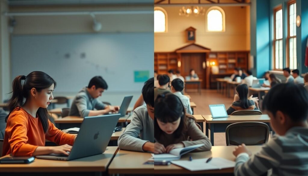 الفرق بين التربية الحديثة و القديمة