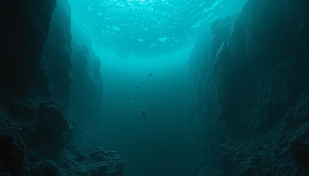 أعمق نقطة في البحر